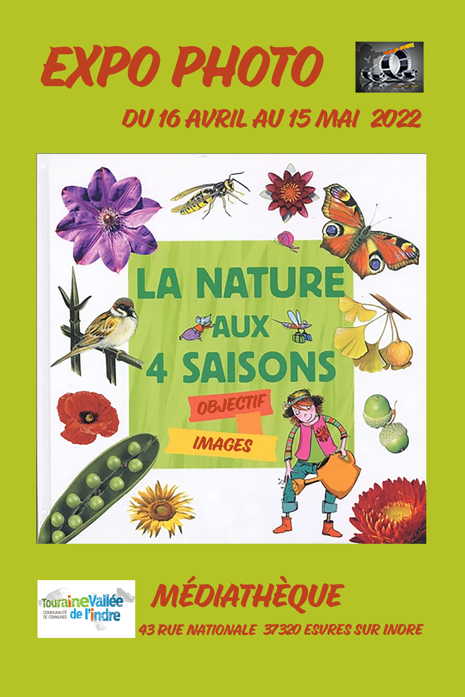 Affiche OI "La Nature aux 4 saisons"